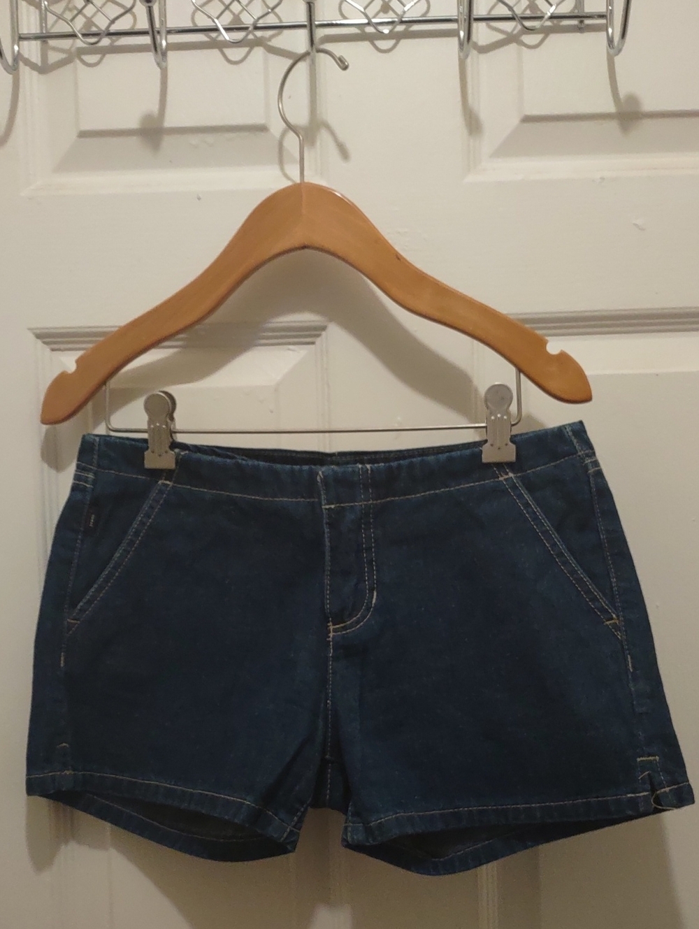 Tommy girl Dark Blue Denim Jean Shorts size 1